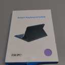 for iPad 9th 8th 7th Generation Case with Keyboard 10.2" - 7 Color Backlit Wireless Detachable Folio Keyboard Cover with Pencil Holder, Compatible with iPad Pro 10.5”/Air 3rd Gen (Dark Blue)