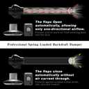 FRESH SPEED 8-Inch Backdraft Damper Shutter Inline Spring Loaded for Dryer Duct, 8-Inch 200mm