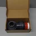 Boltigen 2pcs 1-1/2 PVC Pool Pump Fitting Coupling, 1.5" NPT Male x 1.5" Slip Union Socket Joint Adapter Connector Replacement for Pool Spa Pump