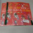 My First Big Book of Bilingual Coloring: Spanish (My First Big Book of Coloring), 3 pcs