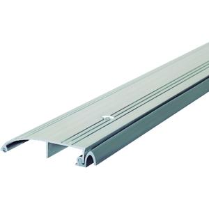 M-D Building Products 08433 3-1/2 in. x 5/8 in. x 36 in. Silver Aluminum and Vinyl Heavy Duty Low-Profile Outswing Door Threshold