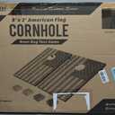 GoSports Portable Cornhole Sets, 8 Styles Choose 4 x 2 ft or 3 x 2 ft - Boards Include 8 Bean Bags, Travel Case, and Game Rules