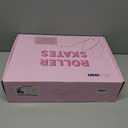 Adjustable Kids Roller Skates for Girls Boys with Light Up Wheels Skates for Kids Ages 6-12, Toddler 3-5, Youth and Women Beginners Indoor and Outdoor (Rose Red / Pink)