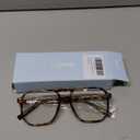 livho Blue Light Blocking Glasses, Fashion Fake Oversized Aviator Vintage Glasses, Retro Pilot Computer Glasses for Women/Men