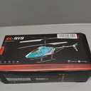 XIKOTEC Remote Control Helicopter, RC Helicopter Toy for Kids, 2.4GHz RC Plane with LED Lights, RC Flying Toy, Easy to Fly Indoor/Outdoor, Gifts Toys for Kids Beginners 8+ (Blue)