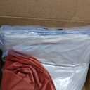 Creative Co-Op Cotton Velvet Square Pillow, Rust Finish, 18" x 18" x 1.5"
