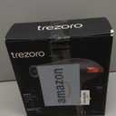 TREZORO Professional Hair Dryer with Diffuser, Ionic Ceramic Tourmaline Technology, 2000W Fast Quiet Drying, With Narrow & Wide Concentrator Nozzles, 3 Heat & 2 Speed Settings, Cool Shot Button, Black