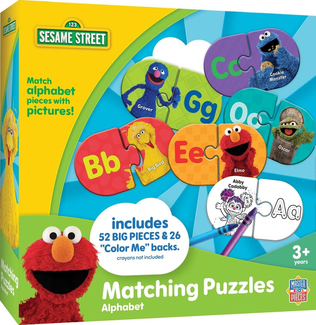 MasterPieces Sesame Street Alphabet