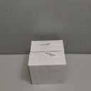 Gmnee 3"x4" Outdoor Waterproof Flameless Candles with Remote and Timers, LED Candles, Battery Operated Candles, Electric Fake Pillar Candles for Patio, Porch, and Lanterns Decor (White, Plastic), Set of 2