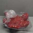 Lumbar Support Pillow for Office Chair, Back Pillow Lumbar Support for Car, Chair, Sofa - Improve Lower Back Pain Relief & Sitting Posture, Memory Foam Back Cushion for Long Sitting (Red)