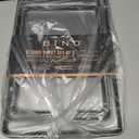 BINO Bakeware Nonstick Cookie Sheet Baking Tray Set, 3-Piece - Gunmetal | Non Stick Baking Pans Set | Carbon Steel Tray Bakeware Sets | Oven Safe | Cookie Sheet Pans | Food-Safe