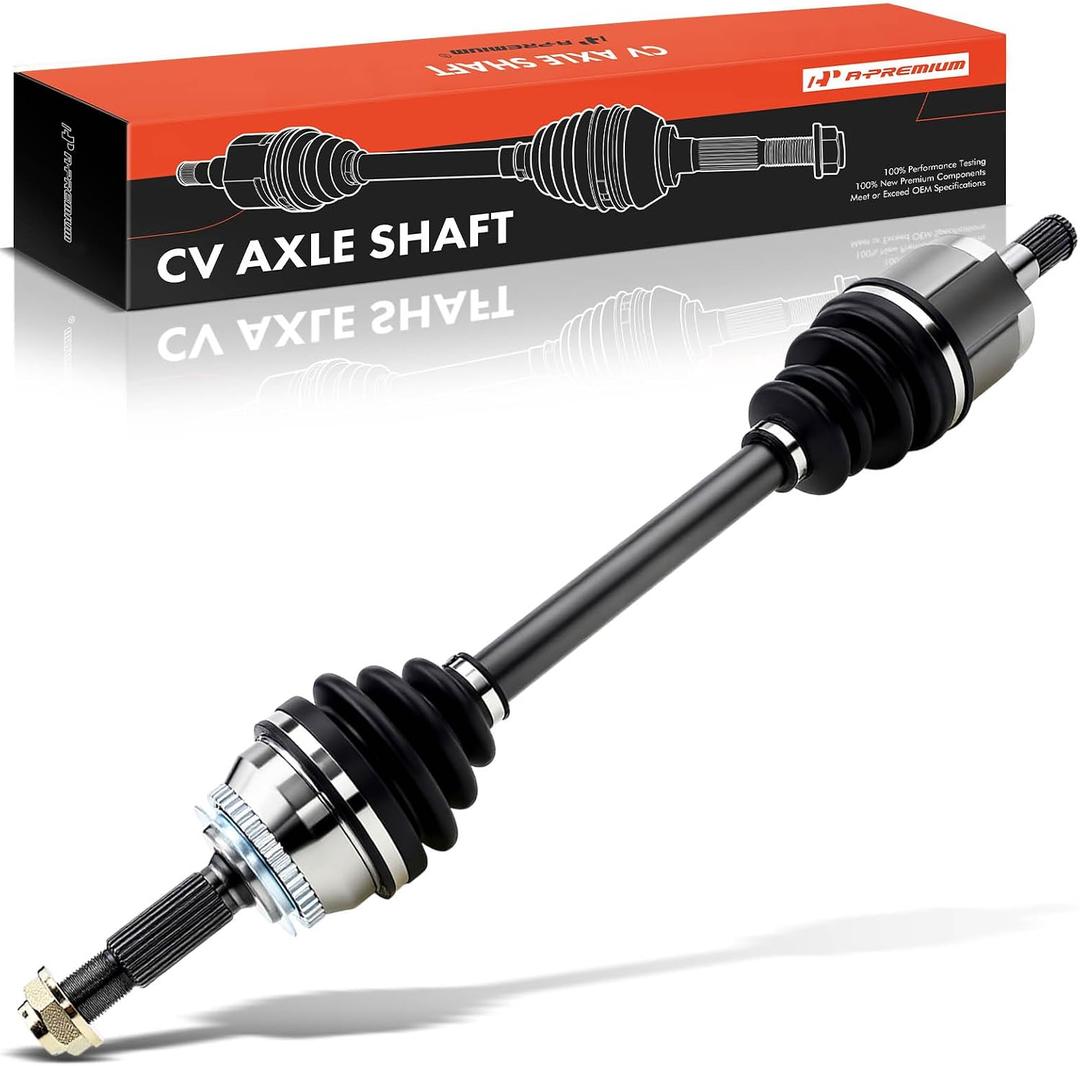 A-Premium CV Axle Shaft Assembly Compatible with Hyundai Elantra 2001-2006, Tiburon 2003-2008 & Kia Spectra 2004-2006, Spectra5 2005-2006, L4 2.0L, Automatic Transmission Only, Front Left Driver Side