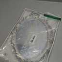 Oval Decorative Mirror Tray, French Style, Makeup Organizer, Jewelry Organizer, Serving Tray, 9.8"x 14.6", Golden Silver