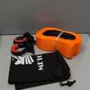 METOWARE Heavy Duty Tow Strap Recovery Kit - 3" x 20ft(35,000lbs) Tree Saver Winch Strap + 3/4" D Ring Shackles(2pcs) + Storage Bag - Truck, SUV, ATV Off Road Towing Strap Kit