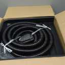 NFESOLAR Pond Waterfall Spillway Kit, Includes Waterfall Box, Filter Media, 1200GPH Water Pump and 10 FT Corrugated Tubing, for Ponds and Streams up to 3, 000 Gallons N4332