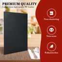 2 x MAOPINER 10PCS 8.5"x11" Menu Cover,Single Restaurant Menu Cover,Menu Holder