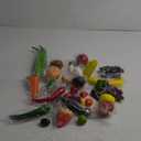 Woration 30pcs Plastic Artificial Fruit Fake Vegetables Simulation Foam Mini Fruits Set Lifelike Food Model Table Decoration Christmas Home Faux Photoshoot Garnish Festival