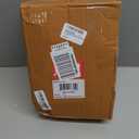 Deco 79 Marble Minimalistic Rectangular Clock with Recessed Numberless Clockface, 6" x 2" x 9", White