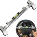 Steering Wheel Level Alignment Tool for Internal Diameter 270mm - 350mm Steering Wheel Holder Spring-Loaded Auxiliary Wheel Aligmment