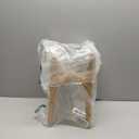 Rnined Plant Stand Indoor, Bamboo Plant Shelf, Adjustable Corner Plants Flower Holders Single Floor Plant Stand, Fits 8 to 12 Inches Pots,(Pot & Plant Not Included)(Nature)