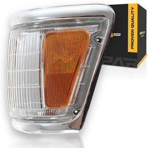 For Toyota Pickup 4WD 1992-1995 Park/Cornering Light Assembly Driver Side Chrome | TO2520129 | 81620-35120