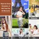 Crossbody Bag for Women, Small Fashion Nylon Purses Lightweight Phone Handbags Travel Shoulder Bag