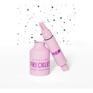 Freckles Stamp Pen  Waterproof Freckle Stamp, Long-Lasting 5-Point Faux Freckle Marker for Natural Sun-Kissed Makeup (#03 Shallower) (03 Dark Brown)