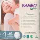 Bambo Nature Premium Eco-Friendly Training Pants, Size 4 (15-31 Lbs), 22 Count