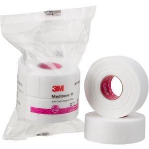 3M Medipore H Perforated Medical Tape 1" x 10 Yd 2861, 1 Pack, 2 /Pack