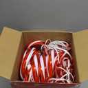 Luditek 22" Christmas Candy Cane Lights Outdoor Pathway - 8 Blinking Modes - Set of 12 Christmas Outdoor Outside Decorations Lights Indoor Holiday Xmas Yard Patio Walkway Garden Decor