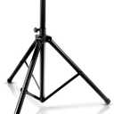 Pyle Universal Speaker Tripod Stand Mount - 6' Sound Equipment Holder Height Adjustable Up to 70 Inches For Speakers w/ 35mm Compatible Insert Perfect for Home, On Stage or In Studio Use