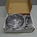 HRAYLTOP Deck Bird Feeders with Metal Mesh Tray and 2 Water Bowls - Detachable Adjustable Heavy Duty Clamp Bracket, Rail Bird Bath Balcony Porch Railing Feeder Perfect for Attracting Birds. (Hight 8.8 Inch-1)