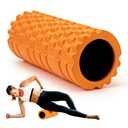 RumbleRoller Extra Firm Foam Roller Deep Tissue Massage Roller for Muscle Recovery (12 Inches Compact)