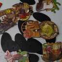 12 Pcs Western Centerpieces Wild West Party Decorations 3.94 Inches Christmas Western Wooden Centerpieces for Tables for Party Decorations Birthday Baby Shower(Brown,Cowboy)