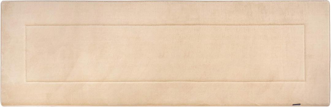 Ultra-Soft Extra-Thick Memory Foam Extra Long Bath Runner Mat (2 ft x 6 ft, Tan)