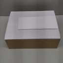 Amazon Basics #10 Business Letter Envelopes with Gummed Seal, No Tint, White, 500-Pack