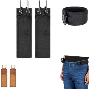 Tactical Metal Hook Elastic Belt, Gift for Men & Women, Valentine's Day Gift(2PCS)