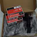MAS Set of 8 Ignition Coils Pack DG511 & Motorcraft Spark Plugs SP546 SP515 PZH14F Compatible with Ford F150 F250 Expedition Lincoln Navigator FD508