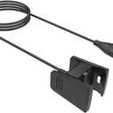 Kissmart Compatible with Fitbit Charge 2 Charger, Replacement Charging Cable Cord for Fitbit Charge 2 Smart Wristband (3.3ft/1m)