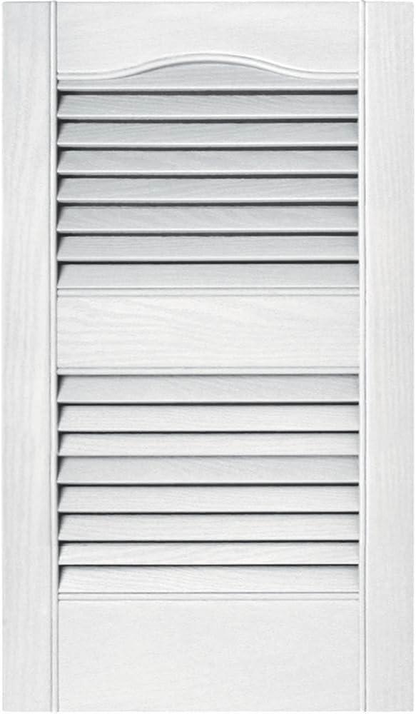 BUILDERS EDGE TV817273 PR 15x48 WHT Shutter