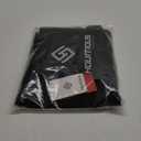 Houmous Women's Cotton Bootcut Pants Inner Pocket(Regular-33 Inseam-Black, 4 Pockets, X-Large)