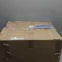 HUGEAR Area Rug 8x10 Vintage Blue Machine Washable Living Room Rugs Distressed Retro Floral Vacuumable Low Pile Carpet Bedroom Office Dining Farmhouse Playroom Non Slip