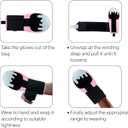 Sliding Mitt Baseball Glove, Youth Hand Guard for Right or Left, Medium