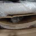 Home Office Chair with Quiet Wheels - Armless Vanity Chair Vanity Stool, 360 Swivel Height Adjustable White