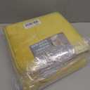 Memory Foam Bath Mat Non Slip Absorbent Super Cozy Velvet Bathroom Rug Carpet (22 inches X 36 inches, Mustard)