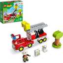 LEGO DUPLO Town Fire Truck 10969 Building Toy Set for Toddlers, Preschool Boys and Girls Ages 2-5 (21 Pieces)