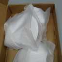 Silicone Muffin Cups for Baking, 24 Pcs Teacup Cupcake Liners, Reusable Muffin Liners, Silicone Cupcake Baking Cups, 12 Cups & 12 Saucers, White