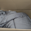 Miracle Made Breathable All-Season Duvet Insert Comforter, Silver-Infused Cotton Fabric  Hypoallergenic, Pet Hair Resistant, Cooling Bedding  Fits King/CaliKing Bed Cover, Stone
