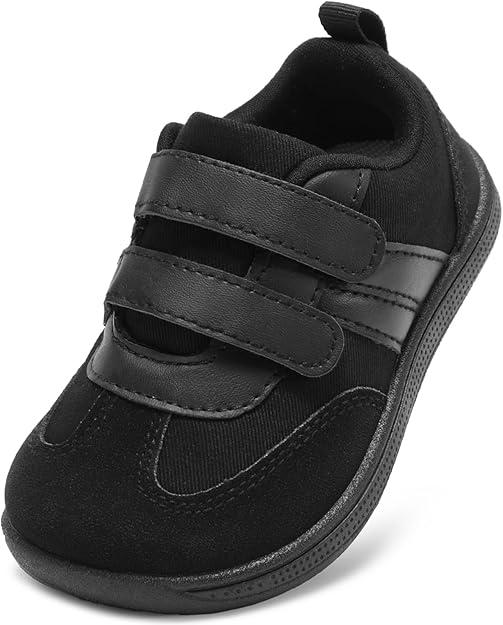 STQ KIDS Toddler Wide Toe Box Shoes:Boys Barefoot Shoes Kids Walking Shoes Boy Sneakers Non-Slip Zero Drop Shoes,Toddler First Walking Shoes Comfort Tennis Outdoor Activities, Kids Size 10