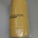 OLANLY Bathroom Rugs Sets 2 Piece, Soft Absorbent Chenille Bath Mats and U-Shaped Contour Toilet Mat Area Rug Set, Machine Washable Bath Carpet, Home Decor Accessories(30"x20"+24"x20", Yellow)